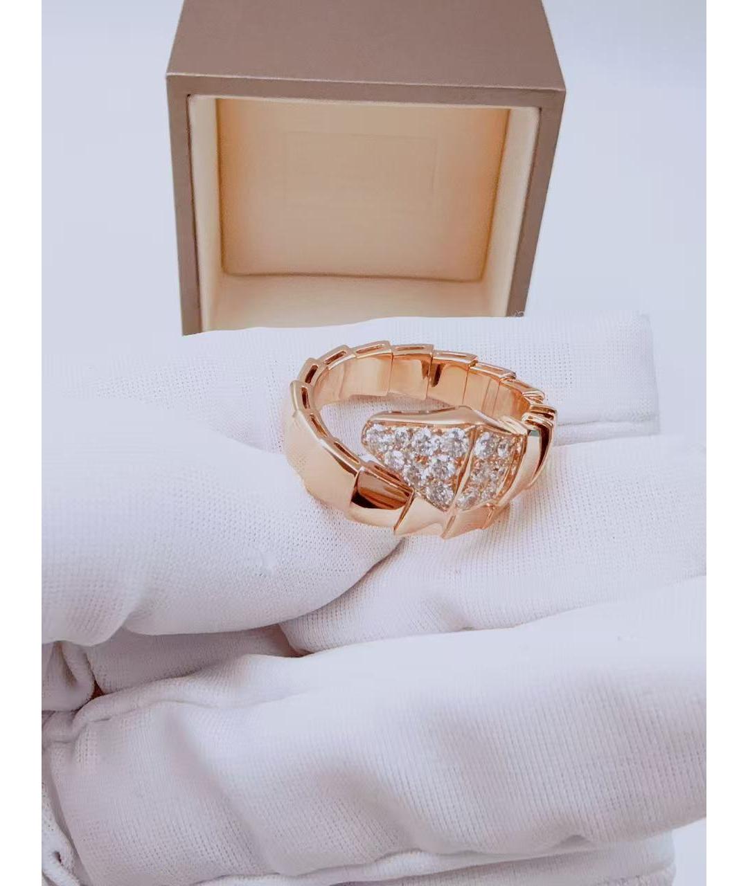 BVLGARI Золотое кольцо из розового золота, фото 5