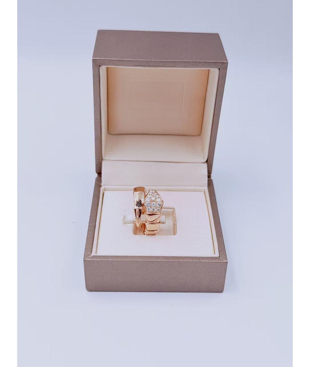 BVLGARI Золотое кольцо из розового золота, фото 2