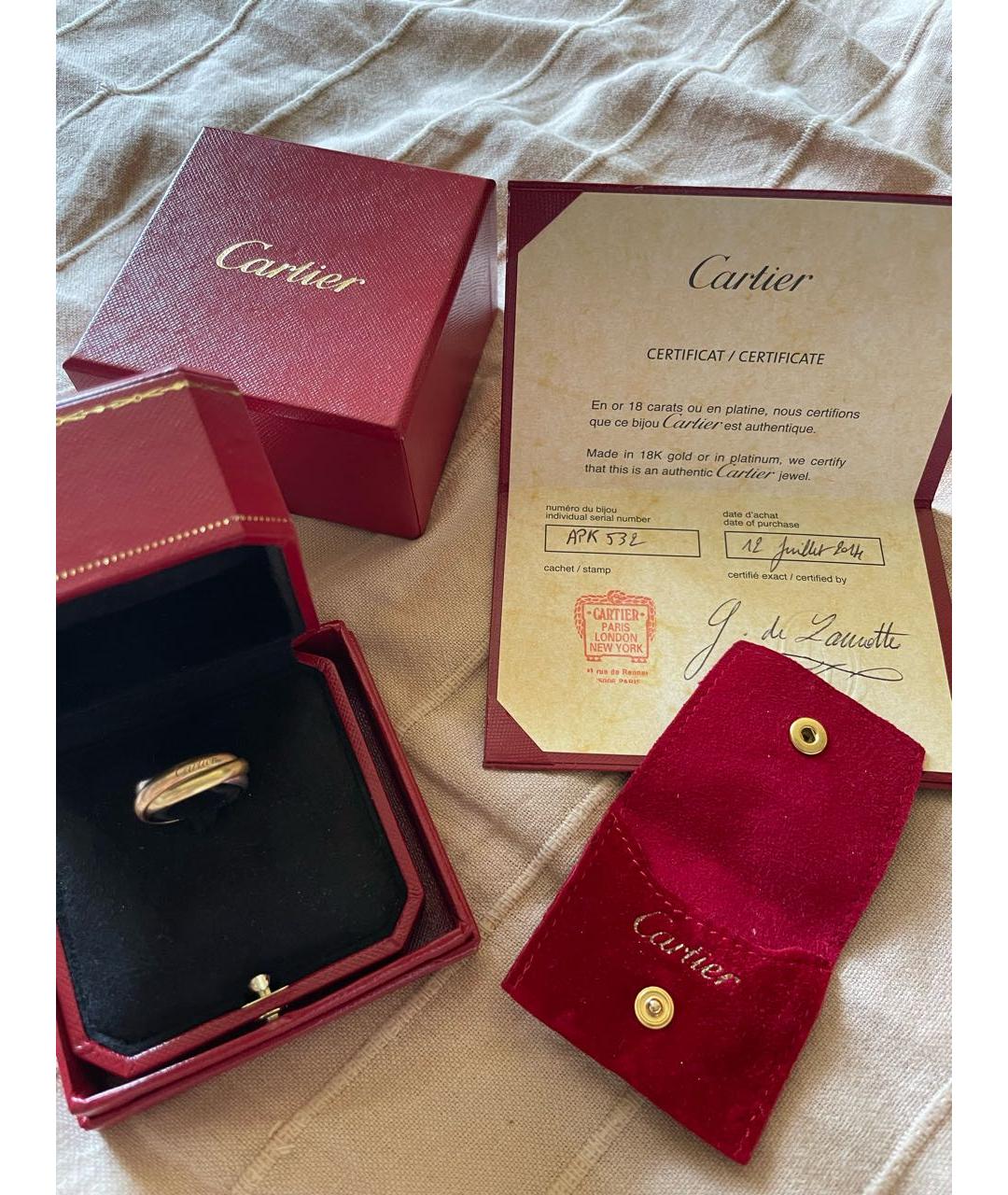 CARTIER Золотое кольцо из белого золота, фото 3