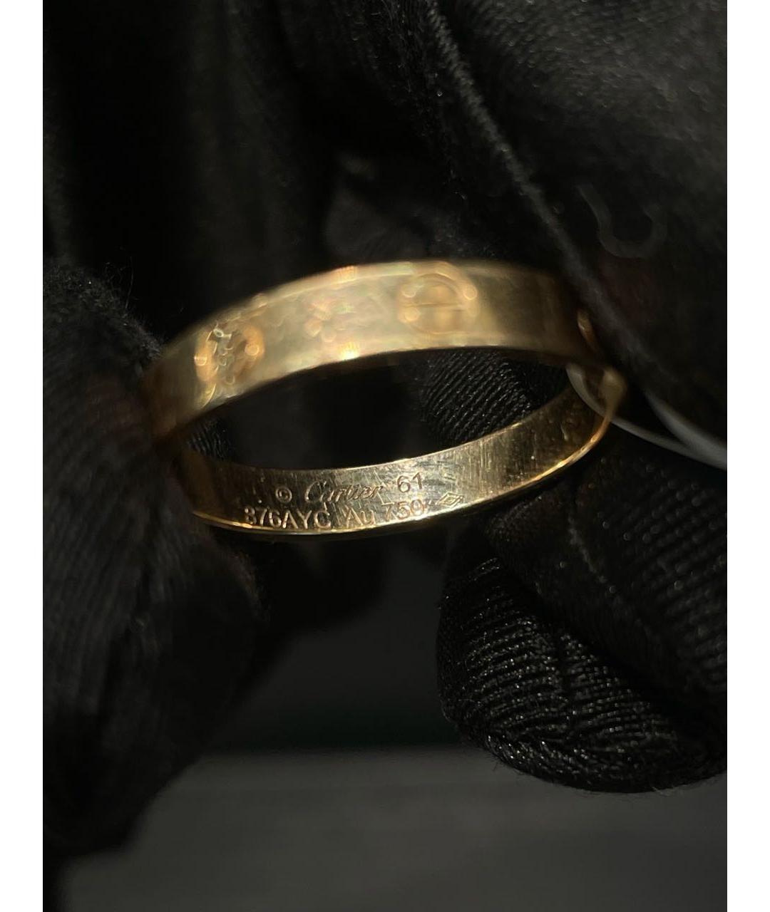 CARTIER Золотое кольцо из розового золота, фото 5