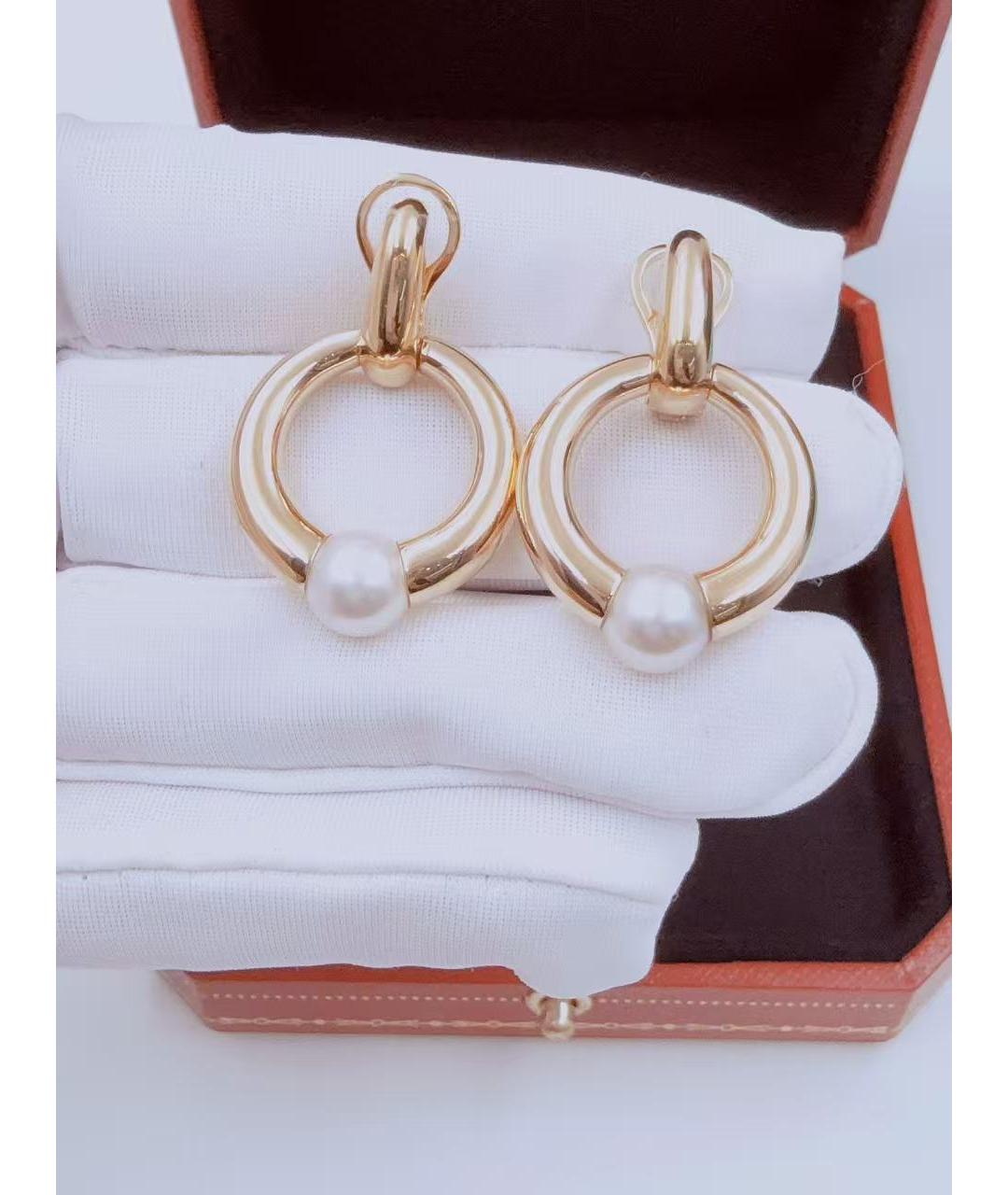 CARTIER Золотые серьги, фото 4
