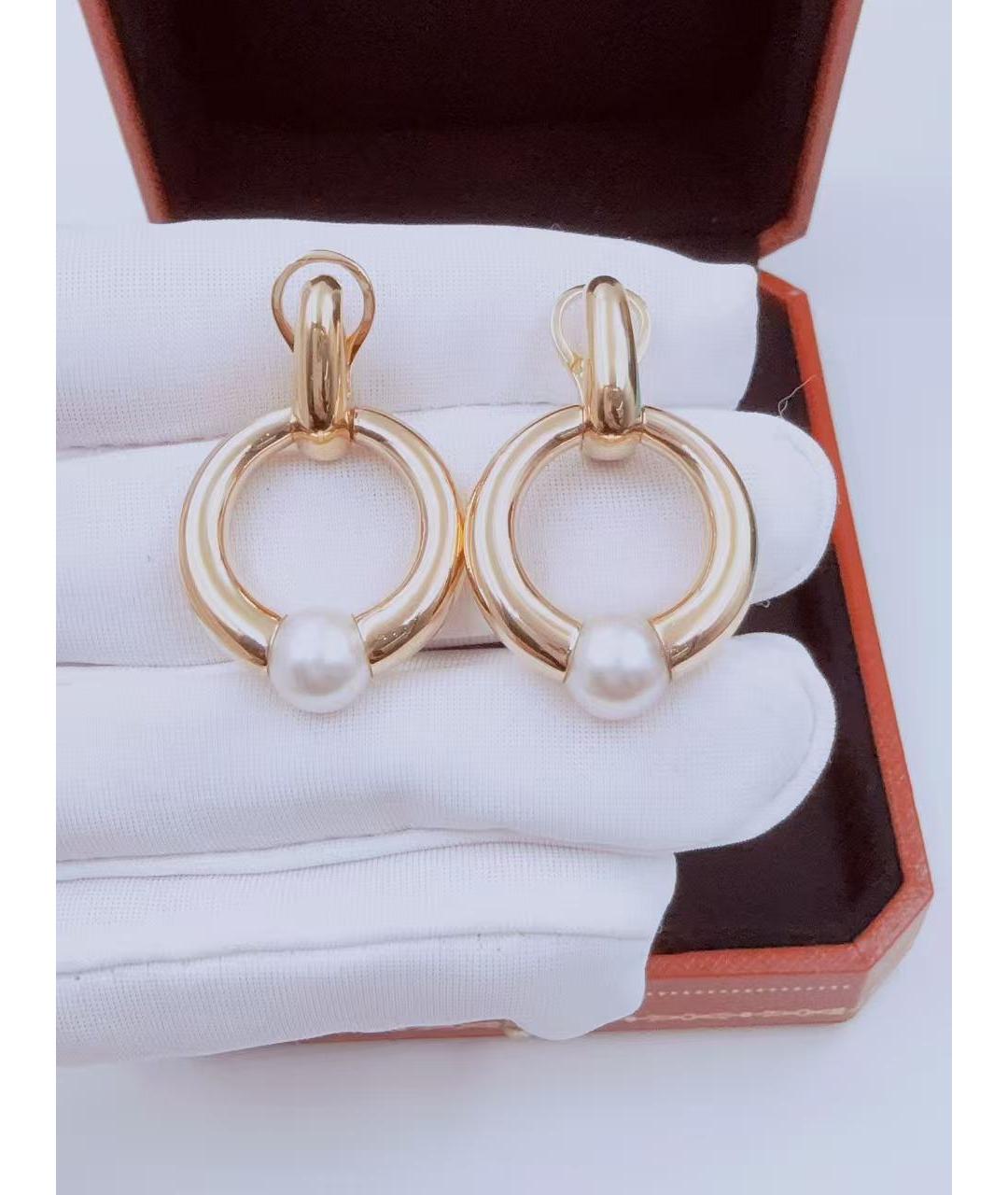 CARTIER Золотые серьги, фото 3