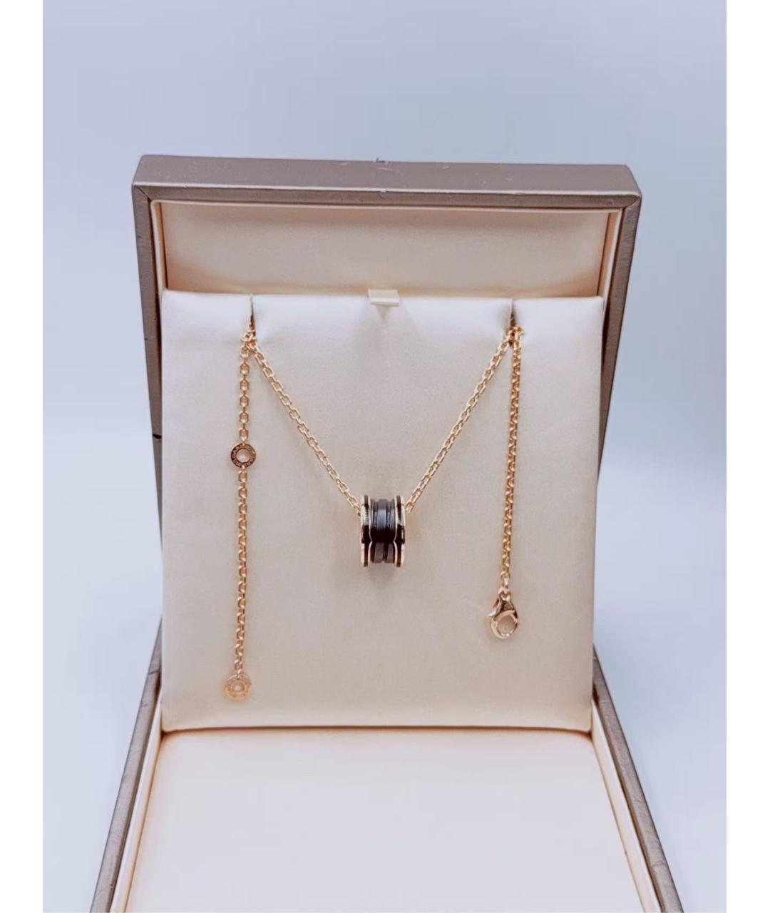 BVLGARI Золотое колье из розового золота, фото 2