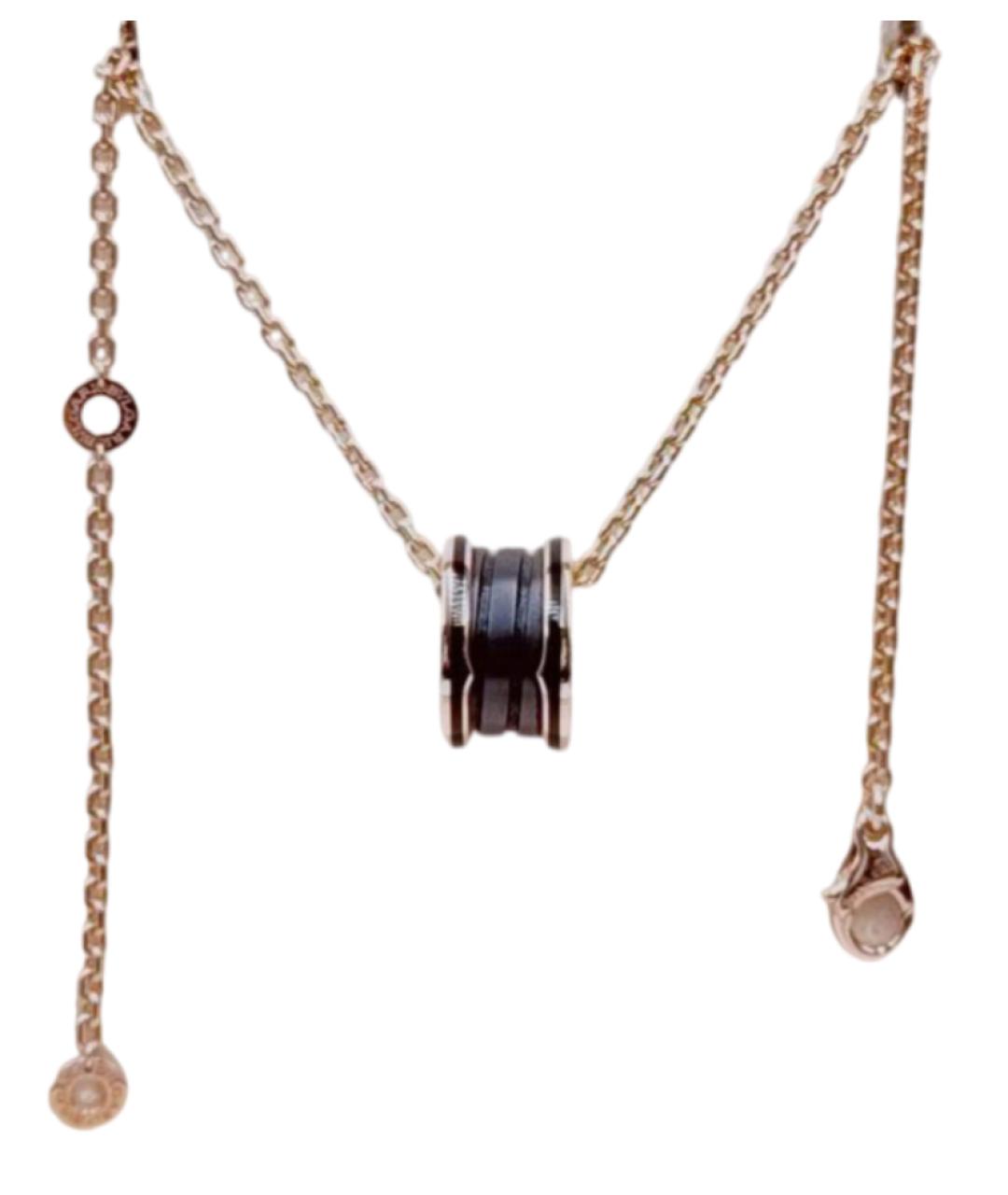 BVLGARI Золотое колье из розового золота, фото 1