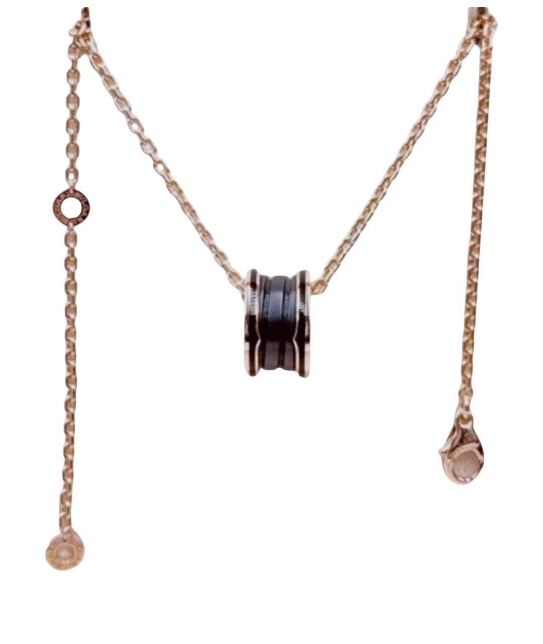 BVLGARI Золотая подвеска из розового золота, фото 1