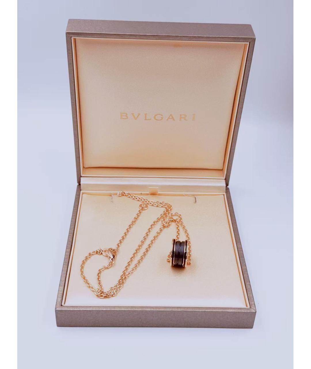 BVLGARI Золотое колье из розового золота, фото 4