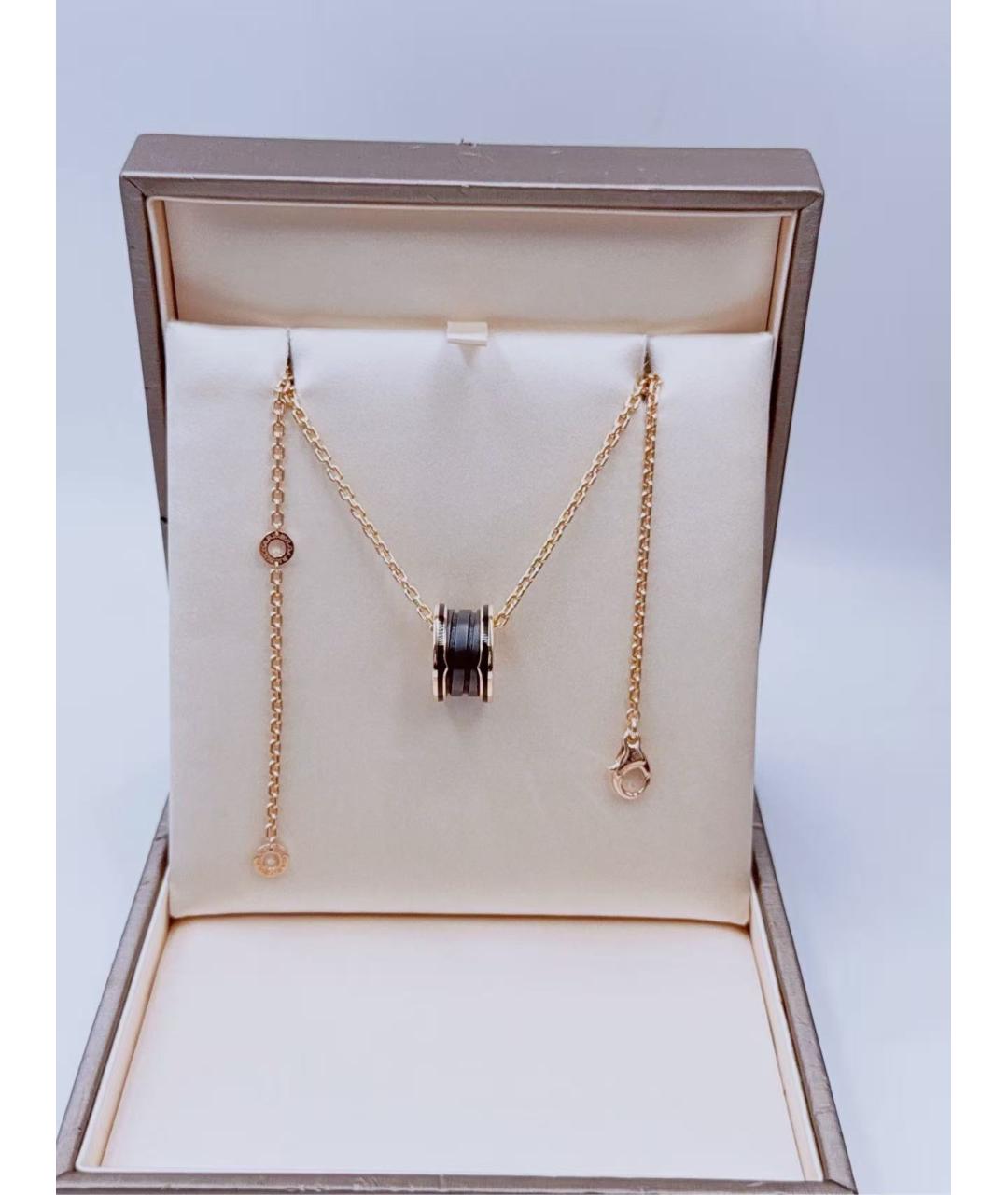 BVLGARI Золотое колье из розового золота, фото 3