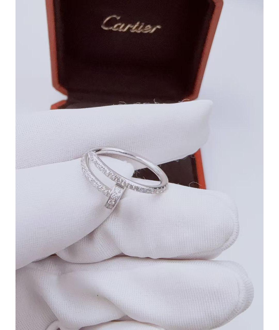 CARTIER Серебряное кольцо из белого золота, фото 5