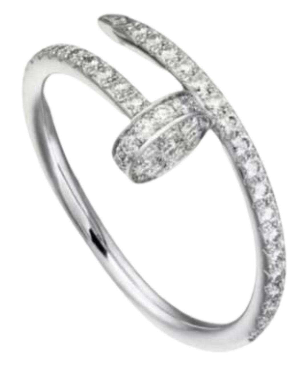 CARTIER Серебряное кольцо из белого золота, фото 1