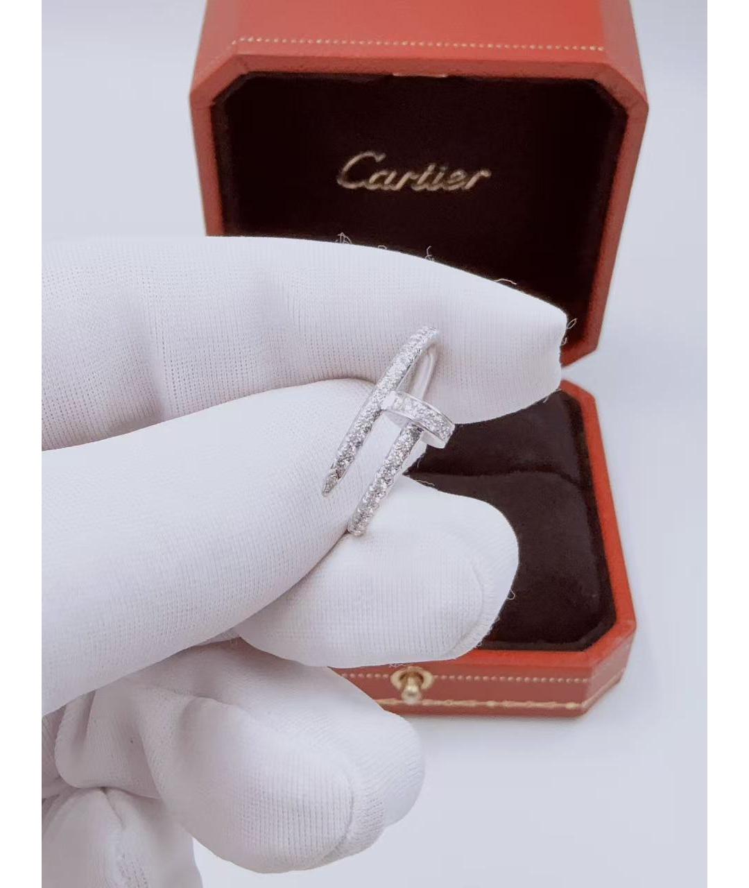 CARTIER Серебряное кольцо из белого золота, фото 3