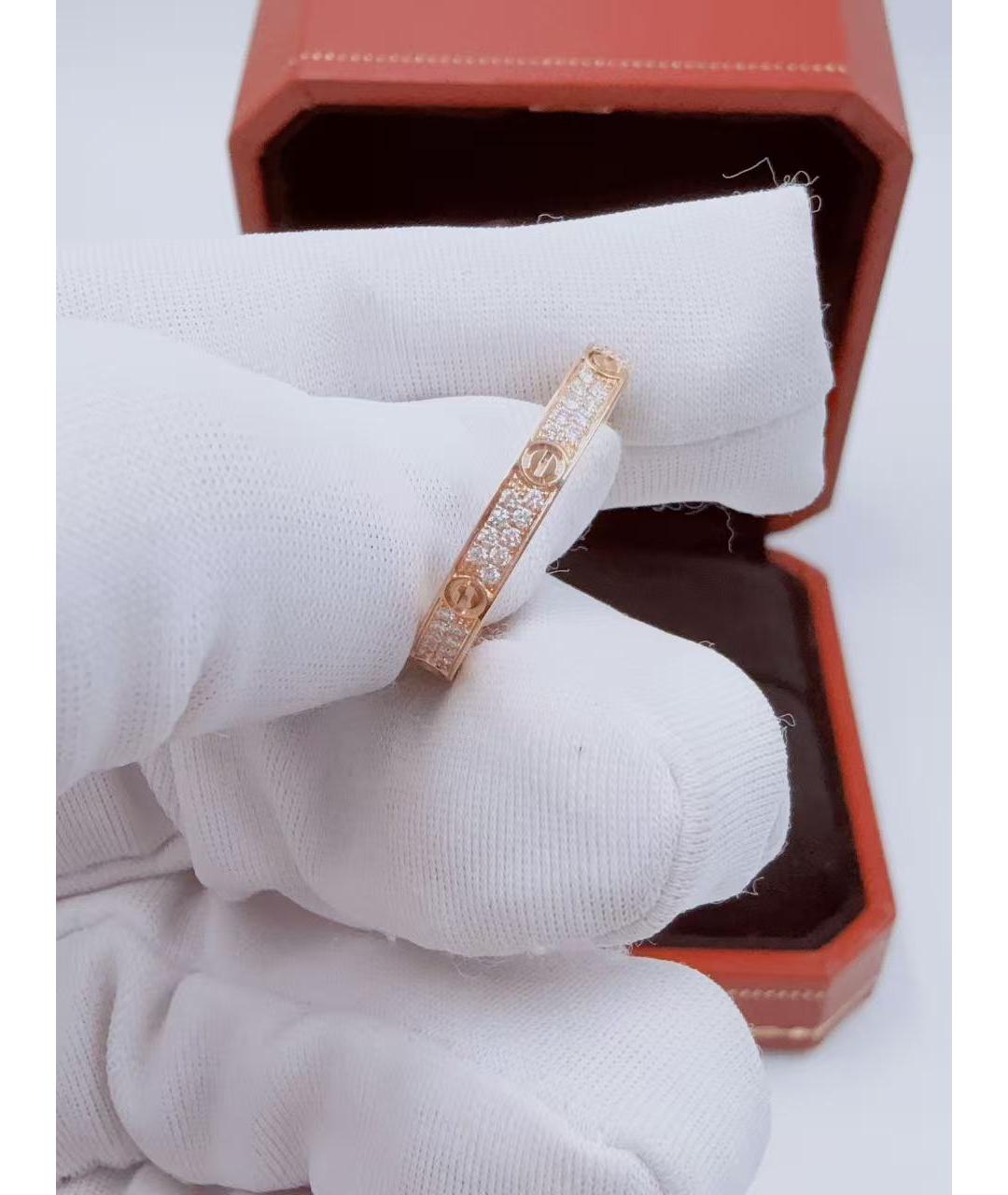 CARTIER Золотое кольцо из розового золота, фото 4