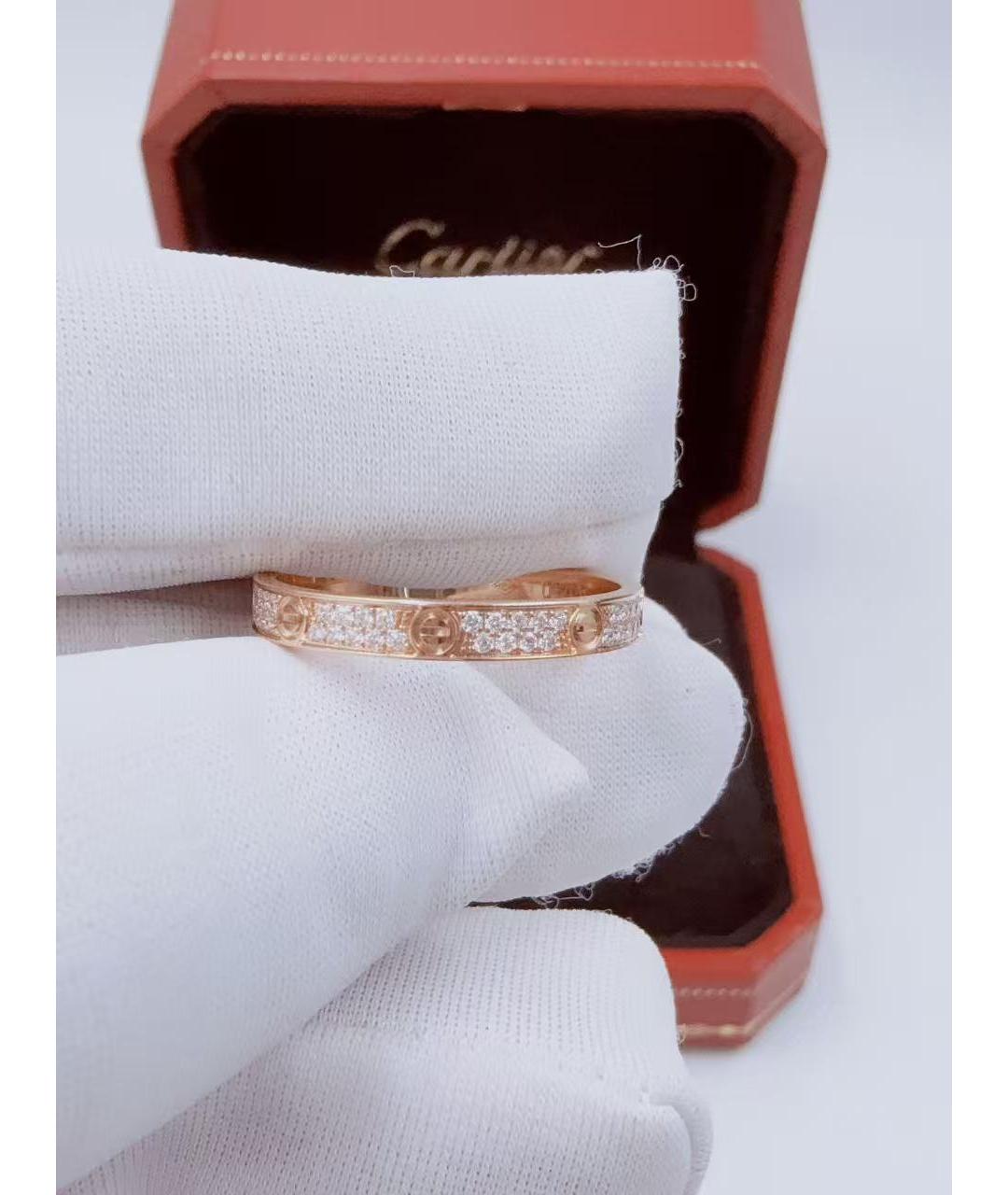 CARTIER Золотое кольцо из розового золота, фото 2