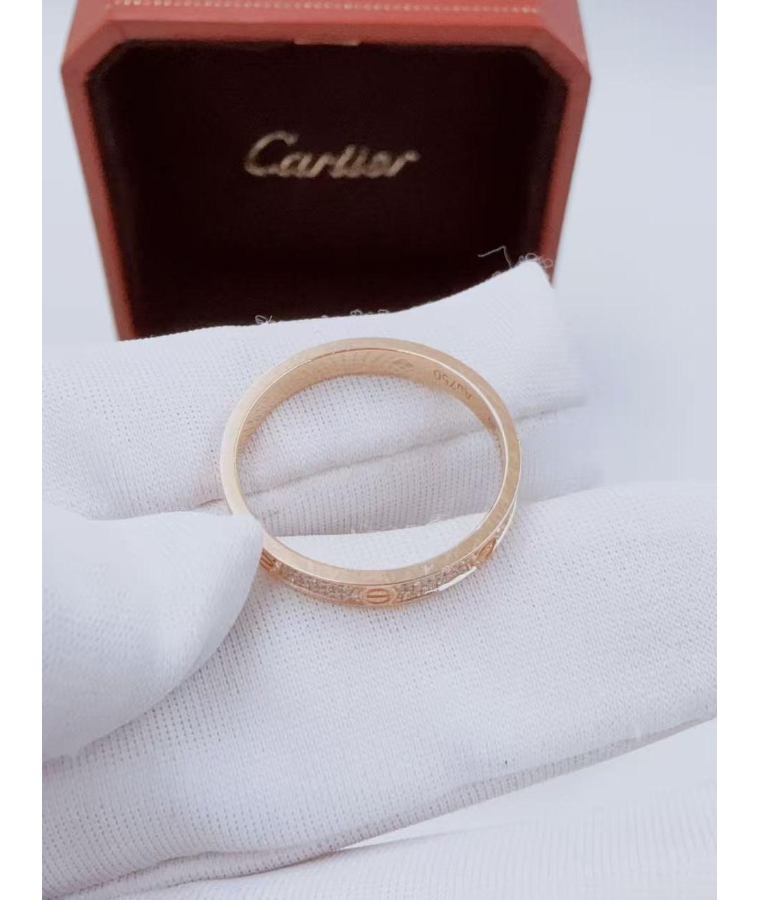 CARTIER Золотое кольцо из розового золота, фото 5