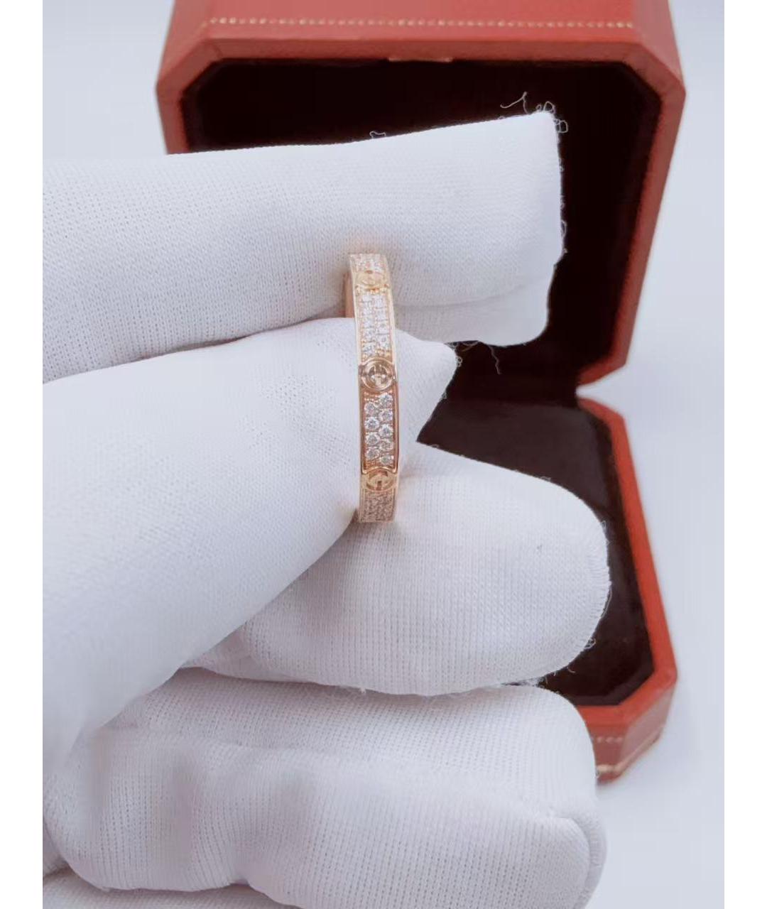 CARTIER Золотое кольцо из розового золота, фото 3