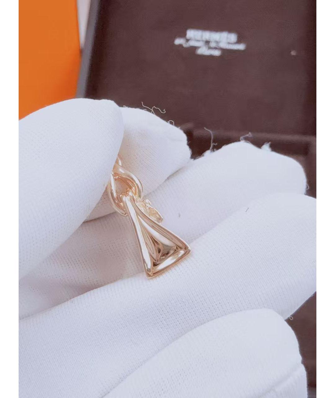 HERMES Золотая подвеска из розового золота, фото 4