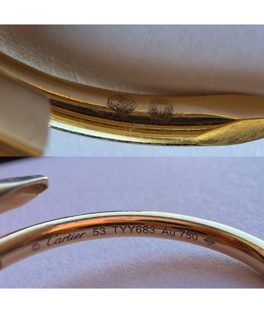 CARTIER Золотое кольцо из желтого золота, фото 8