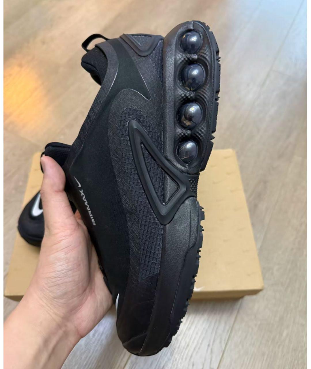 NIKE Черные низкие кроссовки / кеды, фото 7