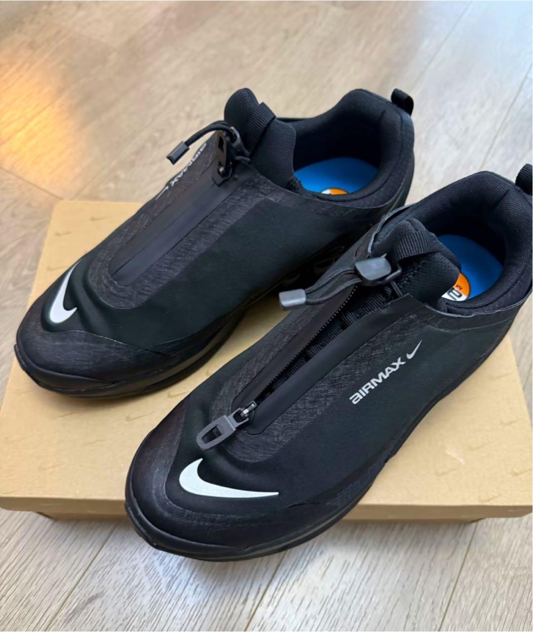 NIKE Черные низкие кроссовки / кеды, фото 5