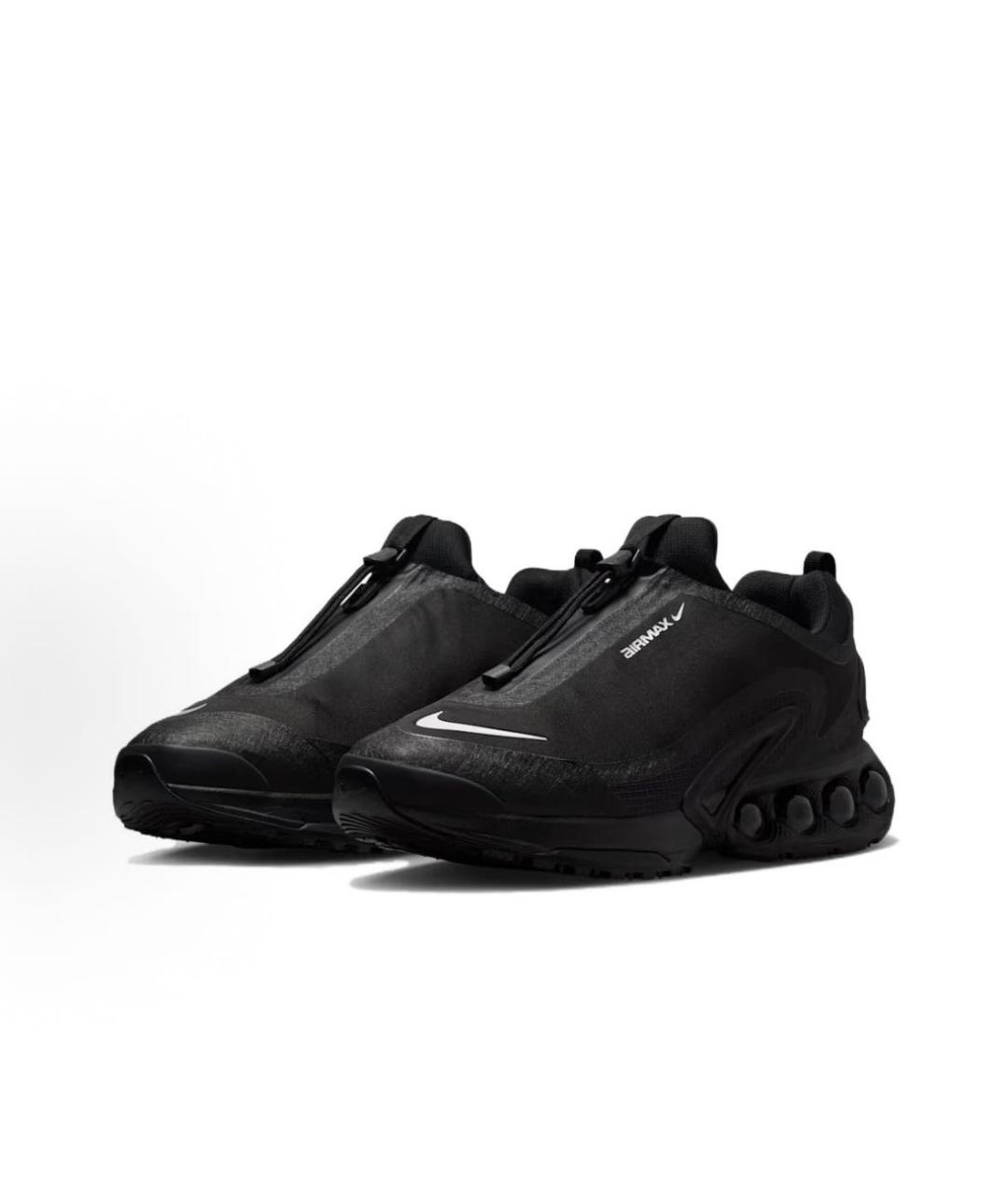 NIKE Черные низкие кроссовки / кеды, фото 2