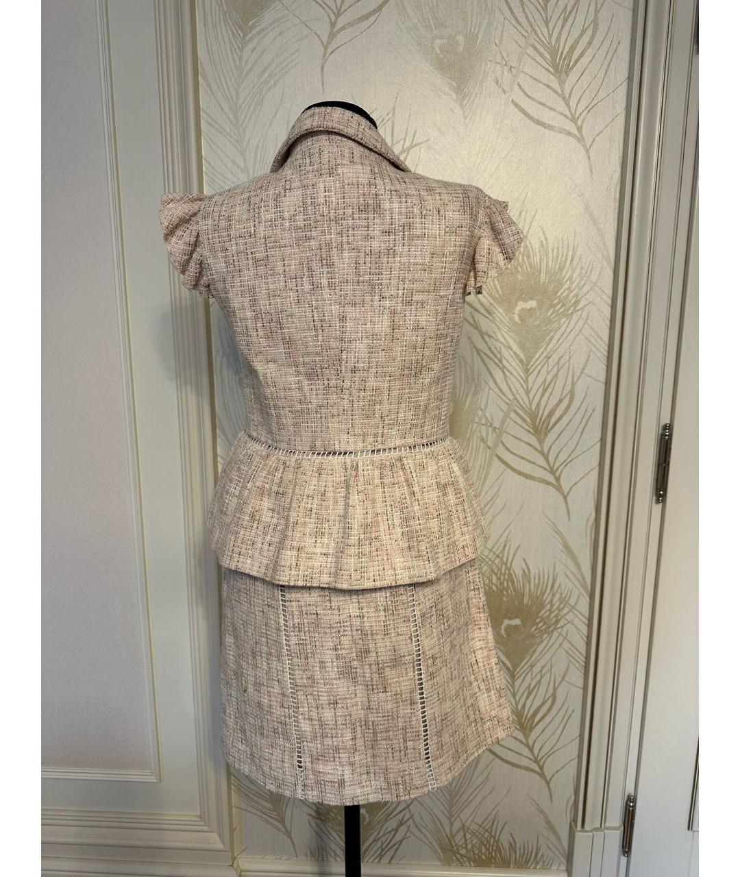 RED VALENTINO Мульти хлопковый костюм с юбками, фото 2