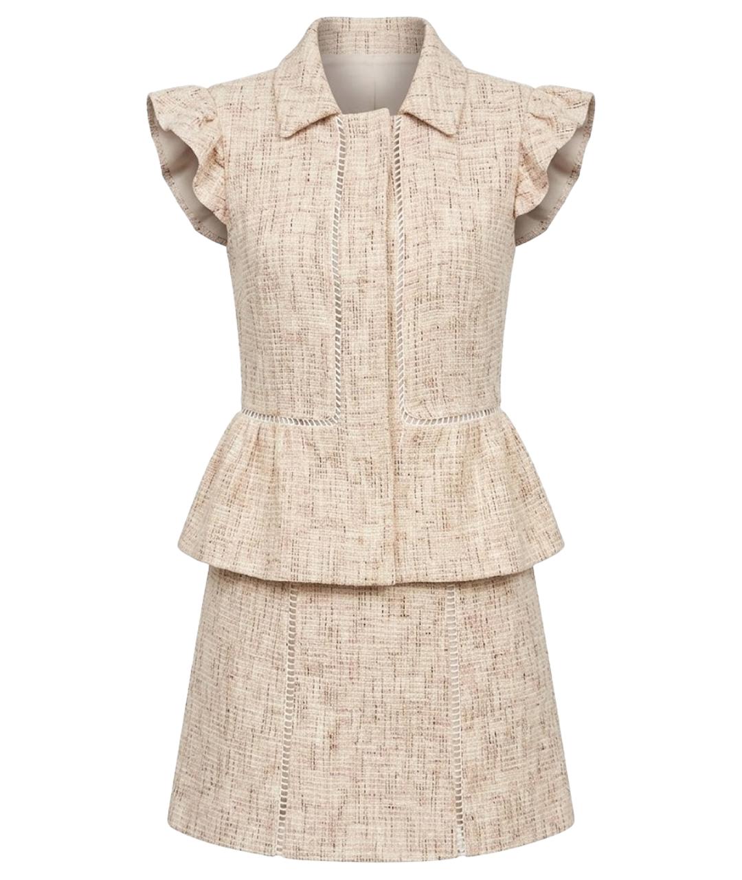 RED VALENTINO Мульти хлопковый костюм с юбками, фото 1