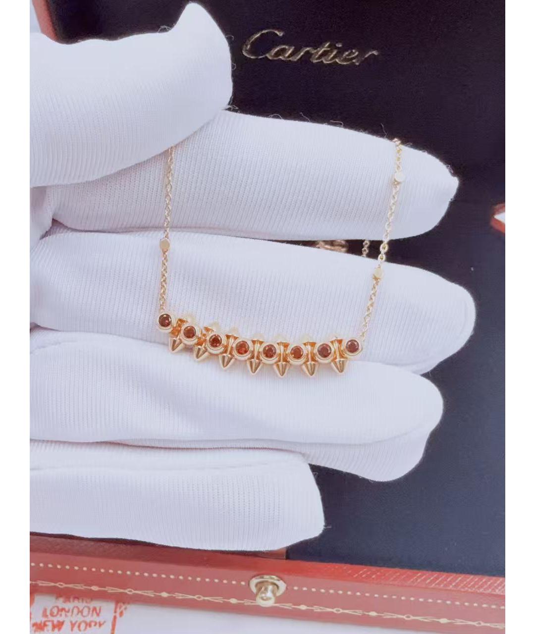 CARTIER Золотое колье из розового золота, фото 4