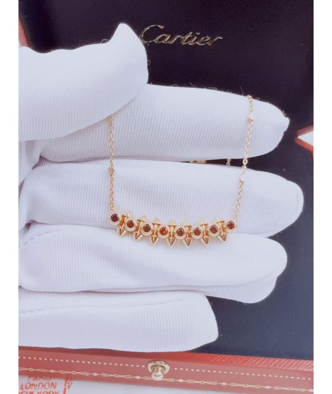CARTIER Золотое колье из розового золота, фото 2