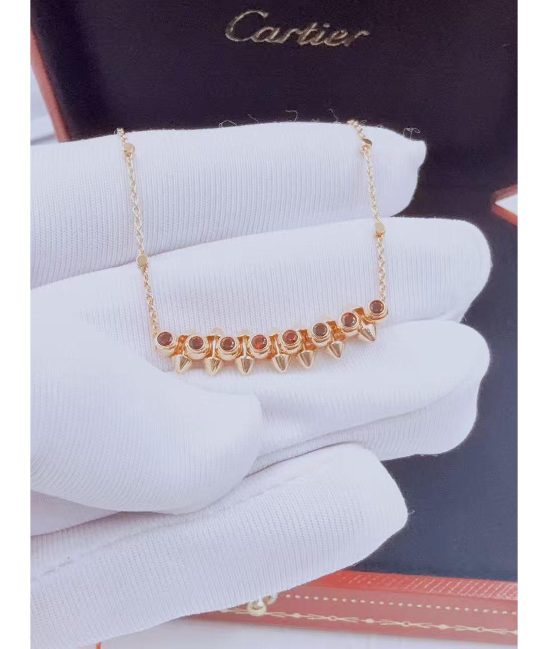 CARTIER Золотое колье из розового золота, фото 3