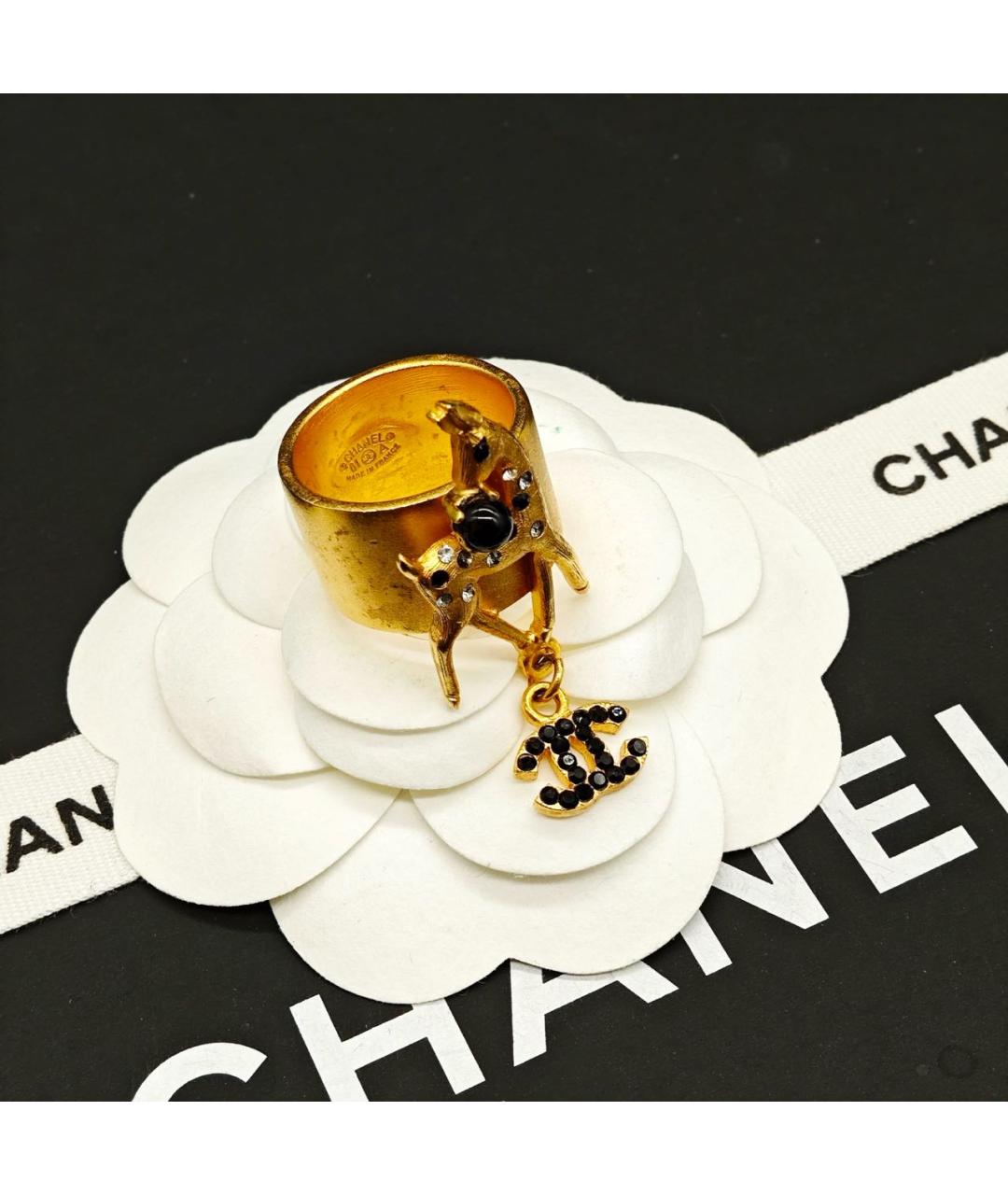 CHANEL Золотое кольцо, фото 2