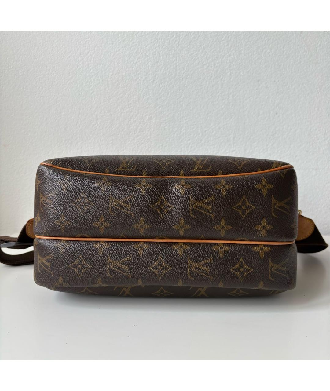 LOUIS VUITTON Коричневая сумка на плечо из канвы, фото 6