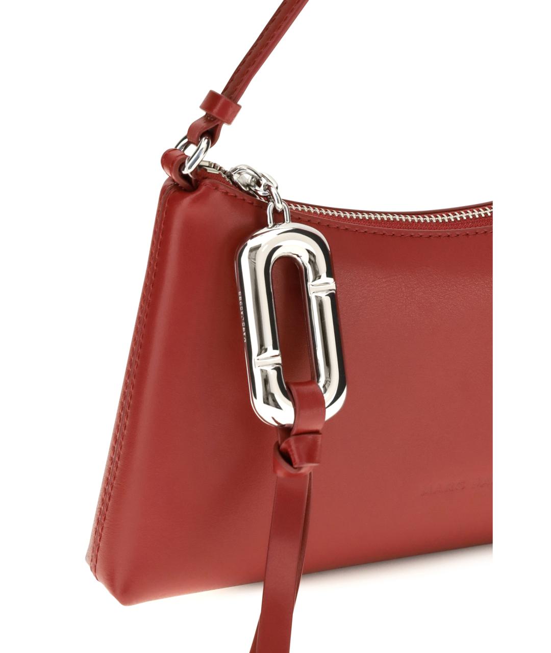 MARC JACOBS Красная кожаная сумка с короткими ручками, фото 4