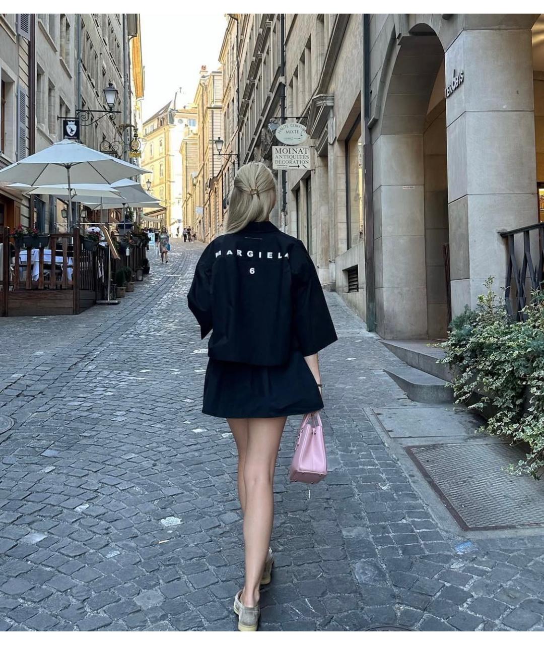 MM6 MAISON MARGIELA Черная рубашка/блузка, фото 5