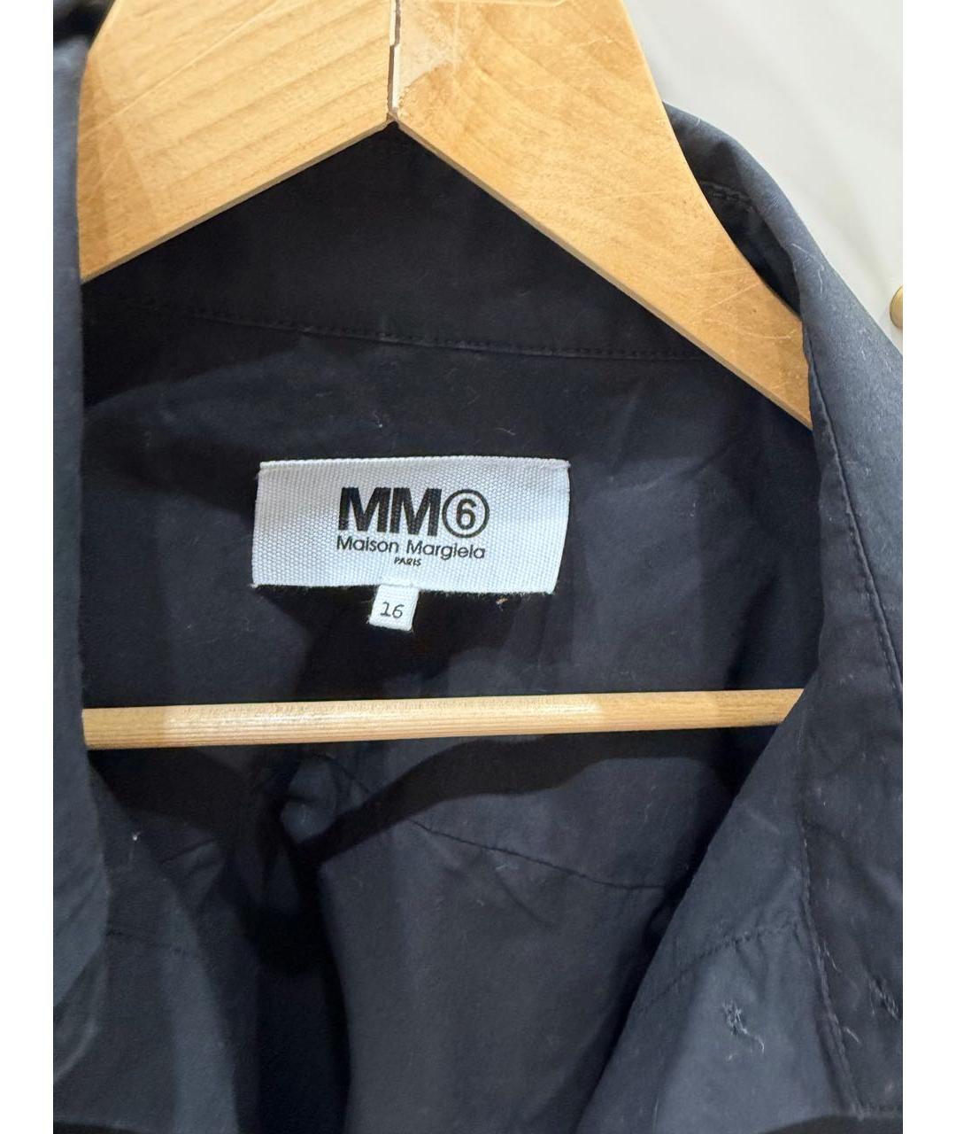 MM6 MAISON MARGIELA Черная рубашка/блузка, фото 2