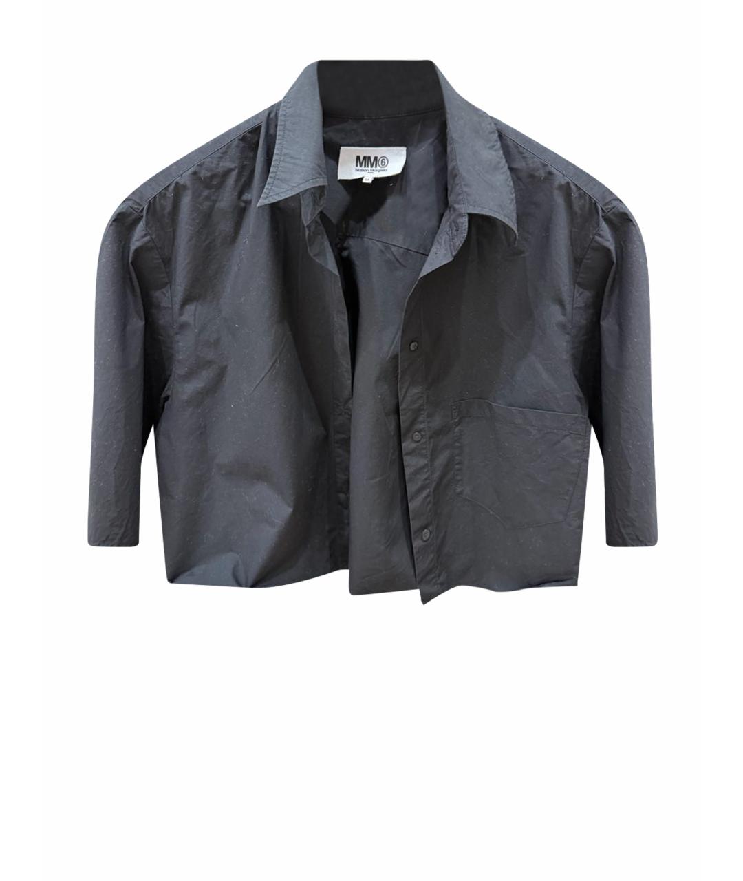 MM6 MAISON MARGIELA Черная рубашка/блузка, фото 1
