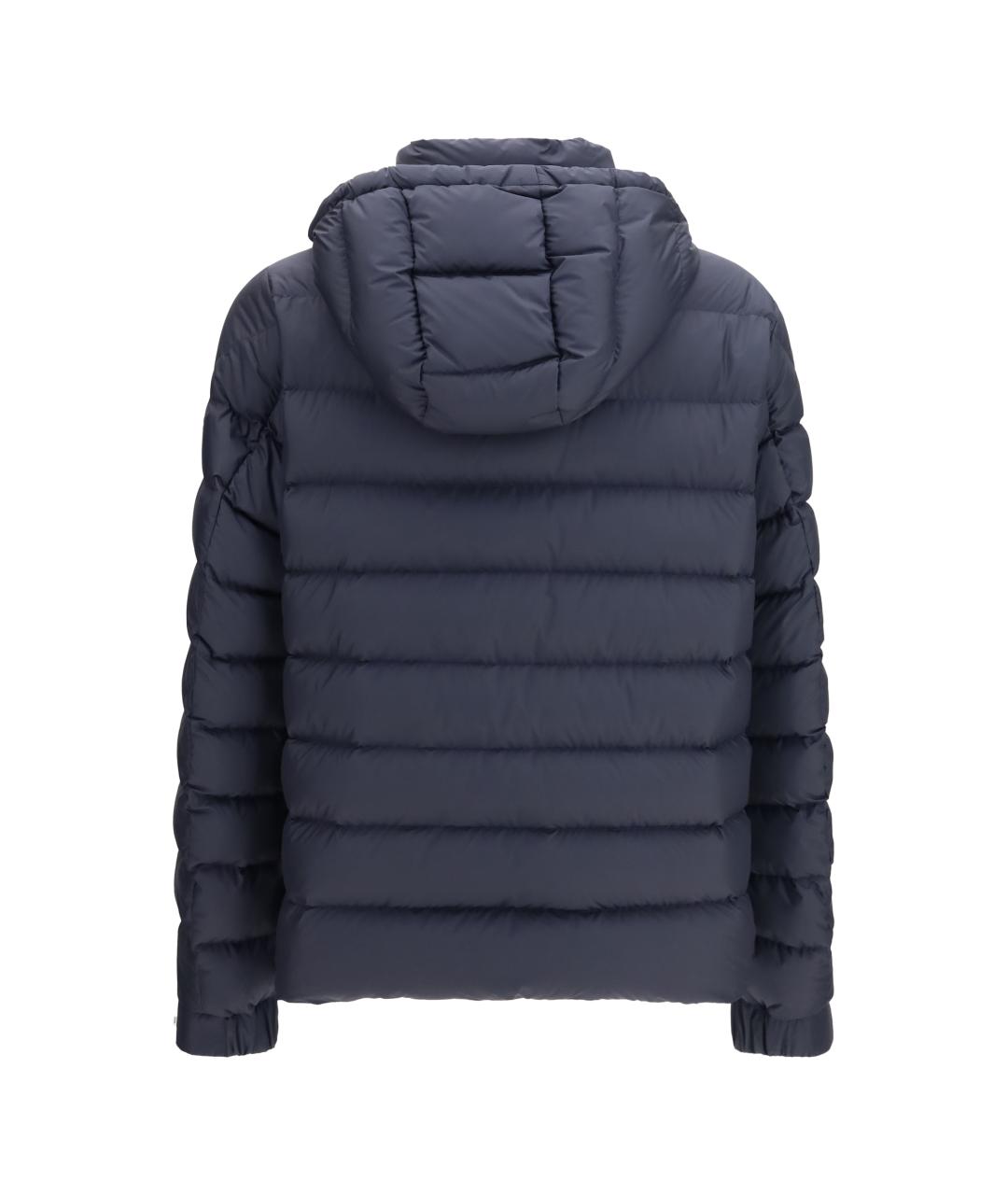 MONCLER Синий полиэстеровый пуховик, фото 2