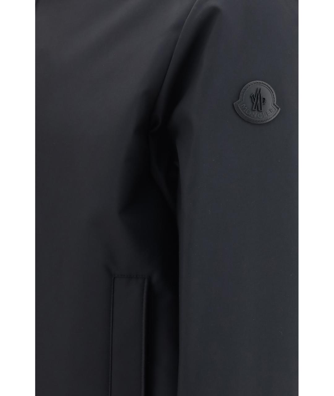 MONCLER Черная куртка, фото 3