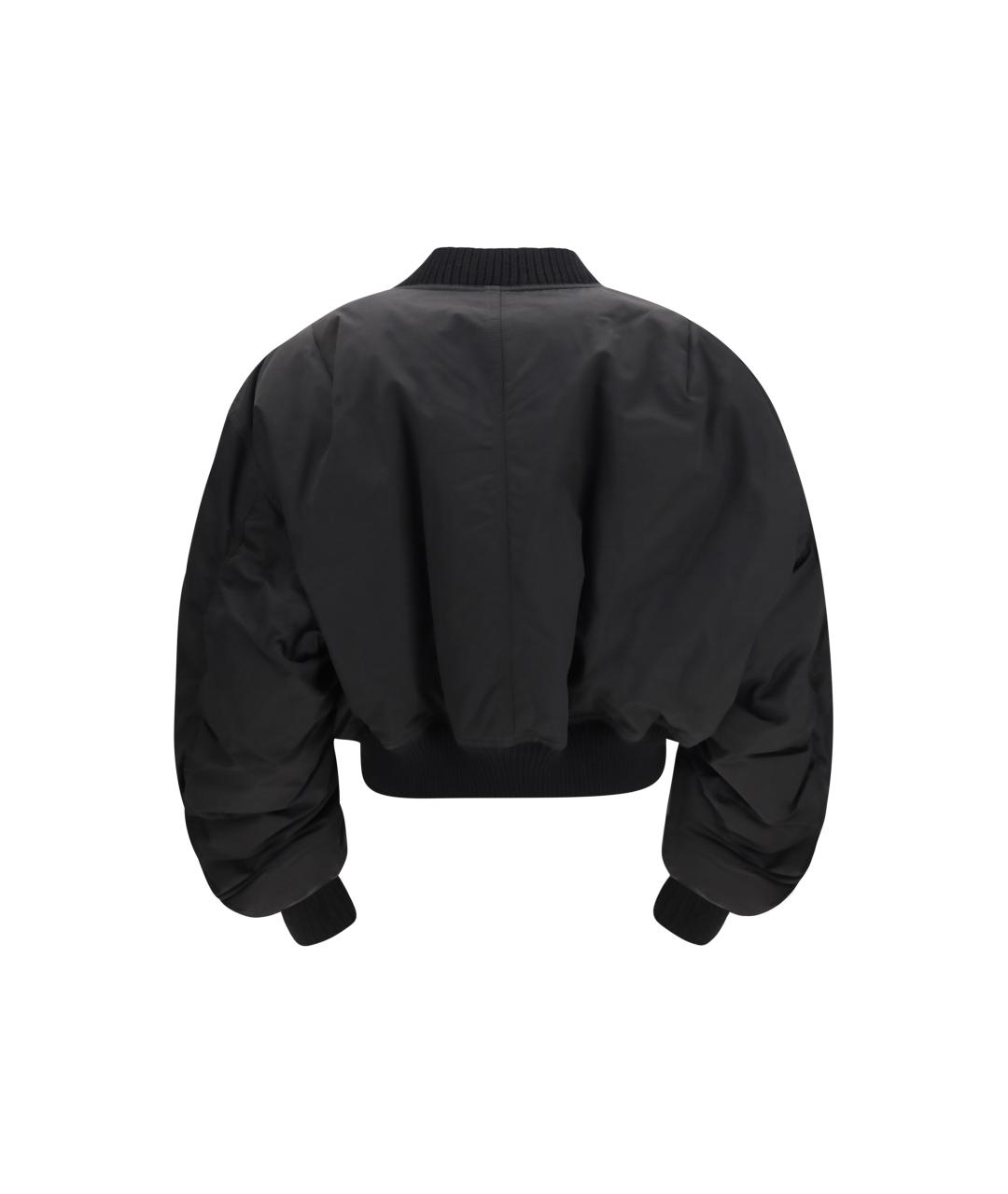 RICK OWENS Черная синтетическая куртка, фото 2
