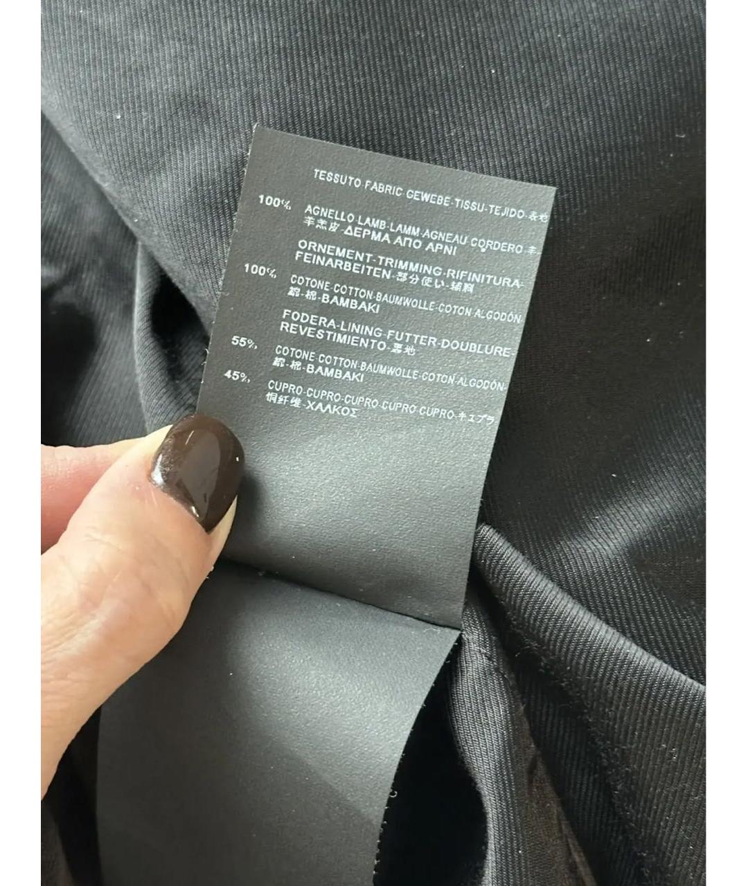 SAINT LAURENT Зеленая кожаная куртка, фото 5