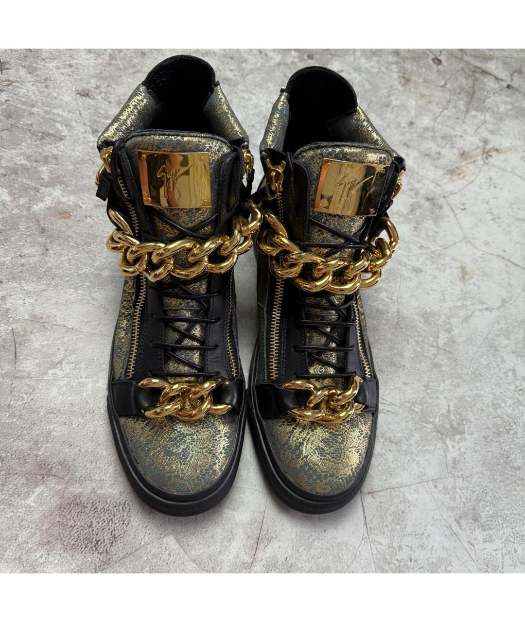 GIUSEPPE ZANOTTI DESIGN Мульти высокие кроссовки / кеды, фото 2