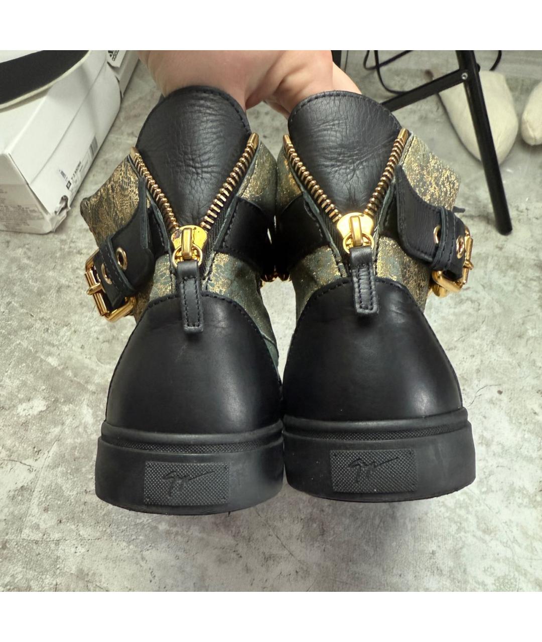 GIUSEPPE ZANOTTI DESIGN Мульти высокие кроссовки / кеды, фото 5