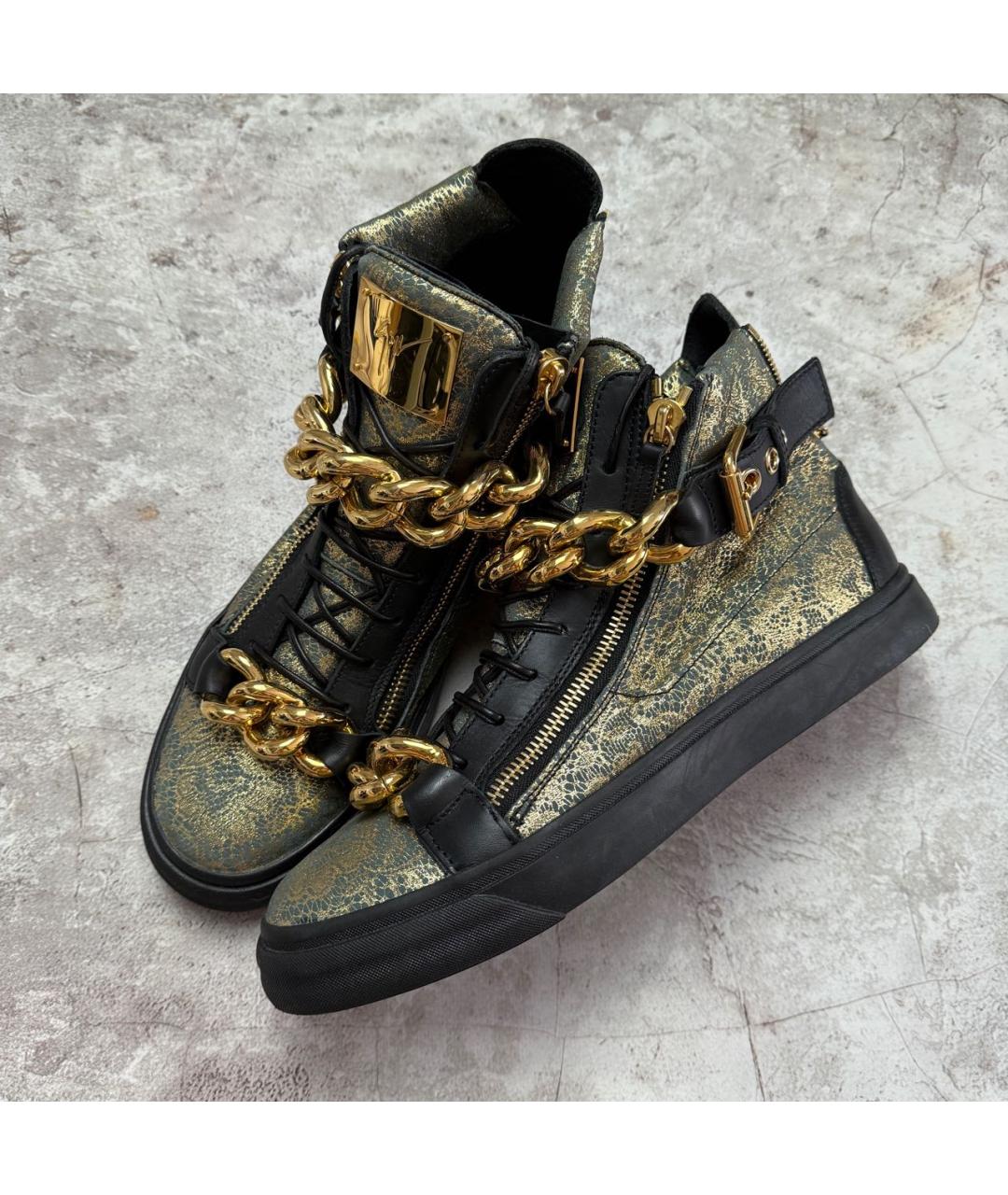 GIUSEPPE ZANOTTI DESIGN Мульти высокие кроссовки / кеды, фото 9