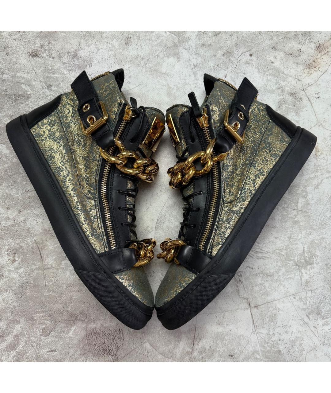 GIUSEPPE ZANOTTI DESIGN Мульти высокие кроссовки / кеды, фото 4