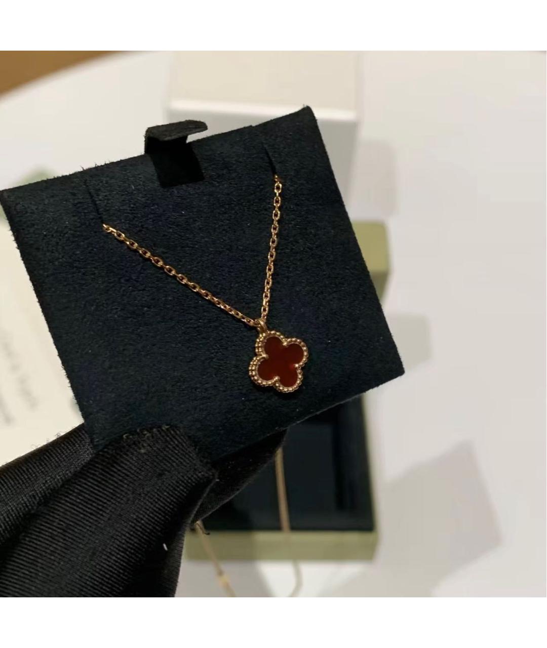 VAN CLEEF & ARPELS Бордовое колье, фото 3