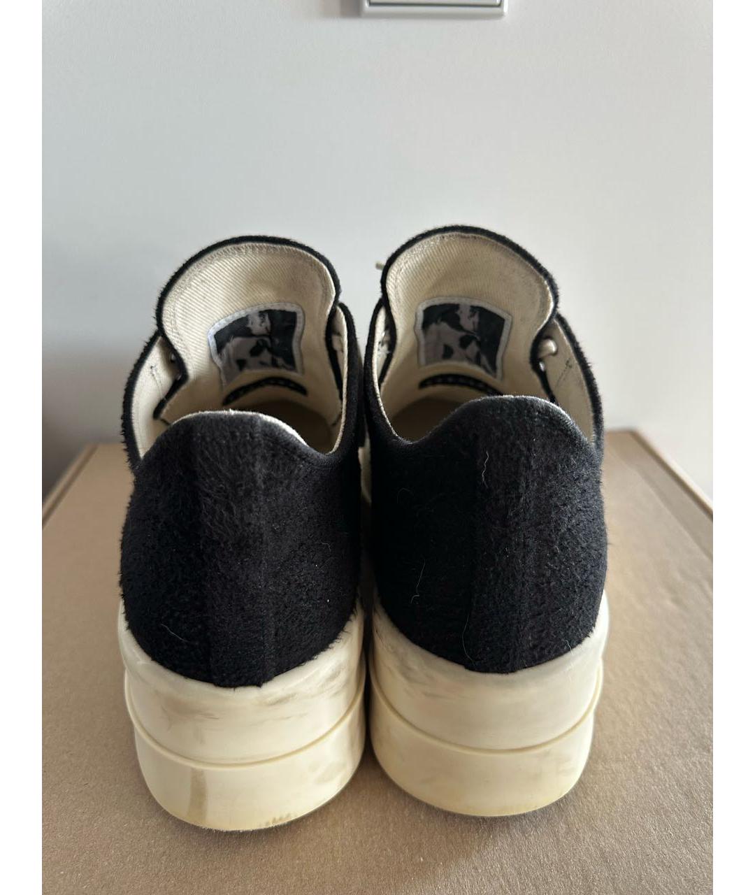 RICK OWENS DRKSHDW Черные кеды, фото 5
