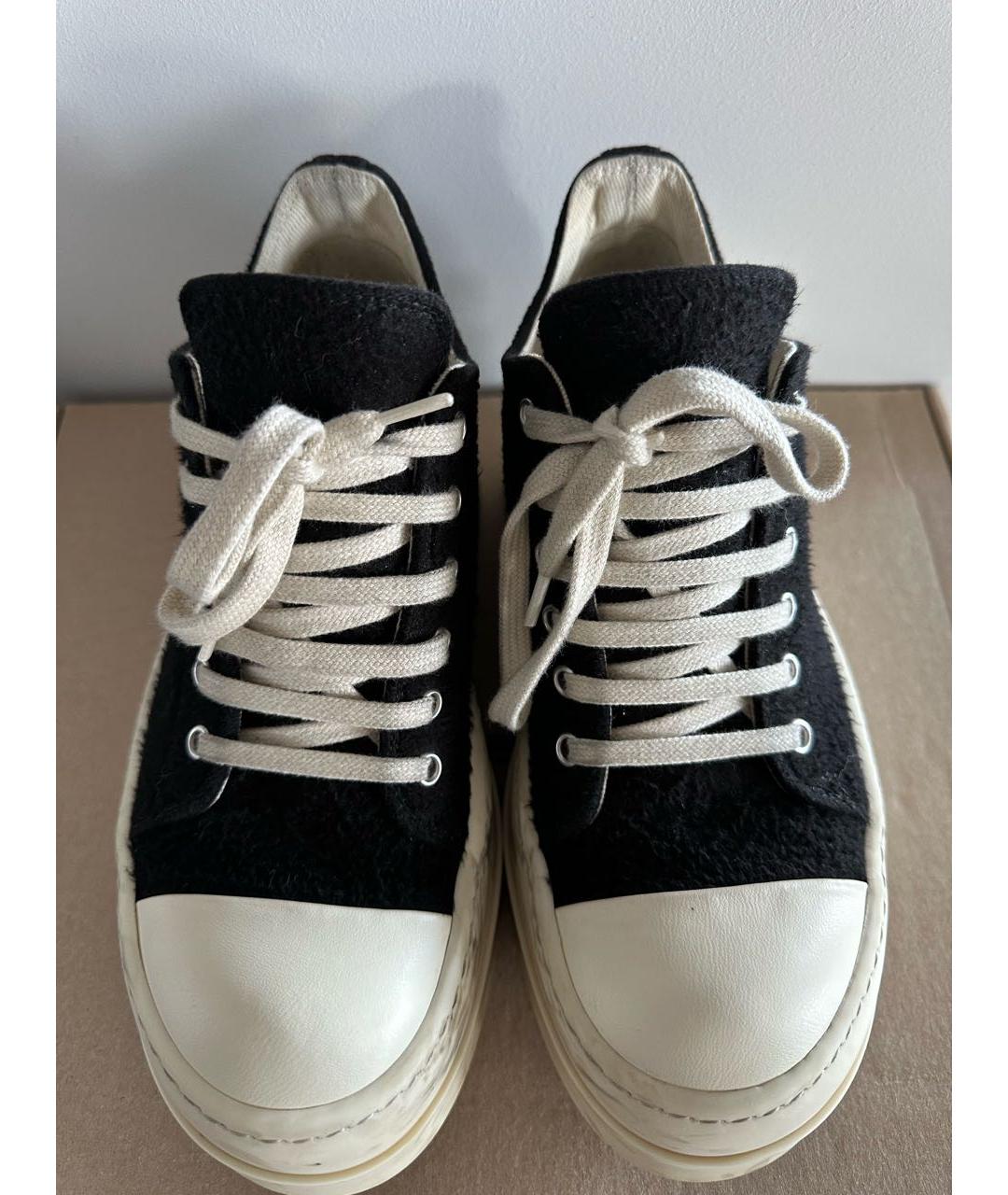 RICK OWENS DRKSHDW Черные кеды, фото 3