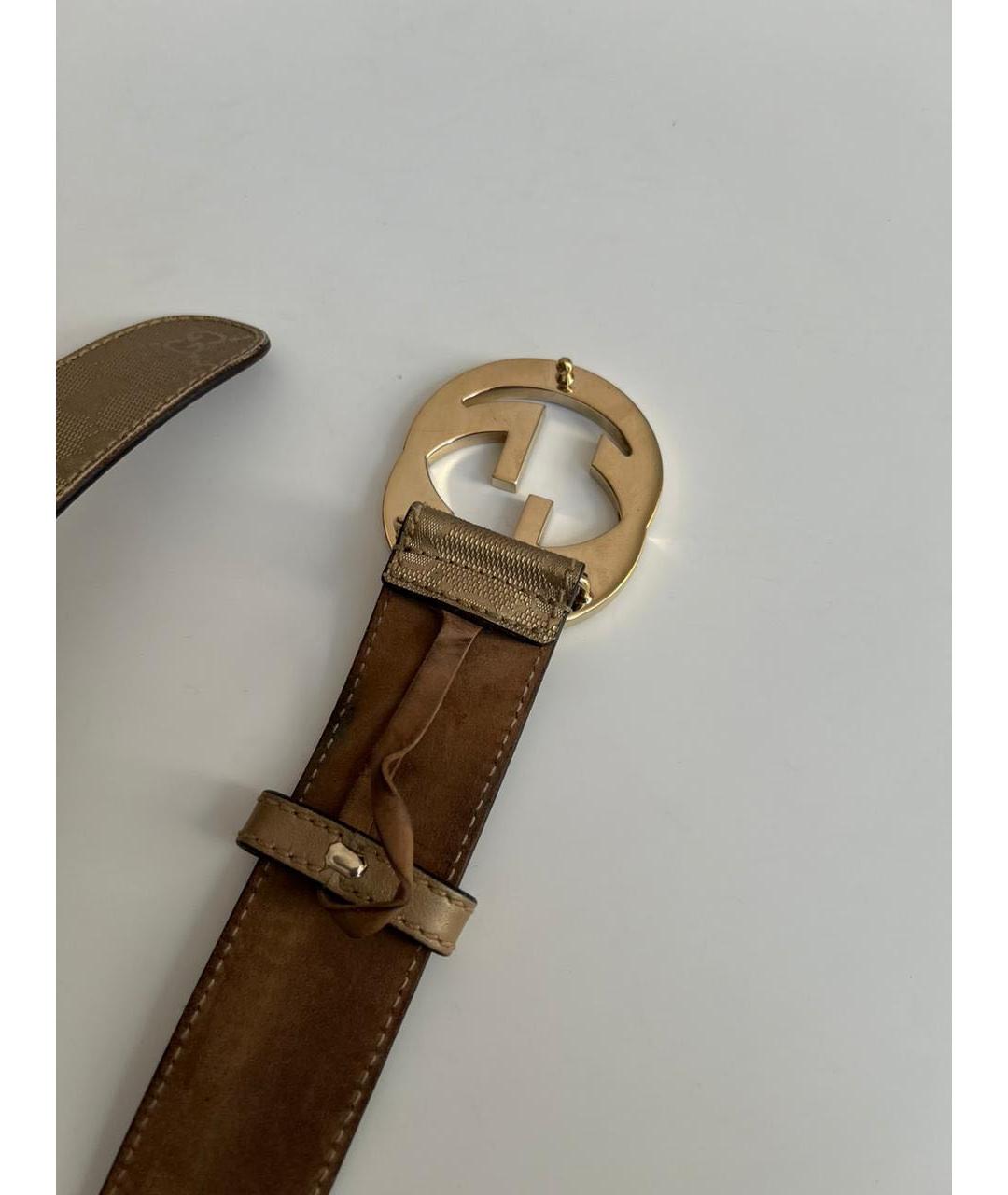 GUCCI Золотой ремень, фото 8