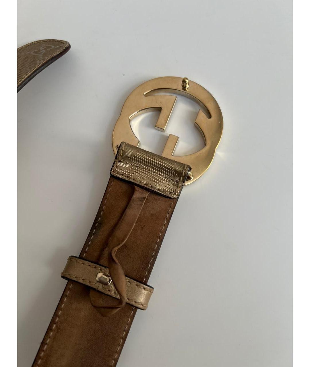 GUCCI Золотой ремень, фото 5