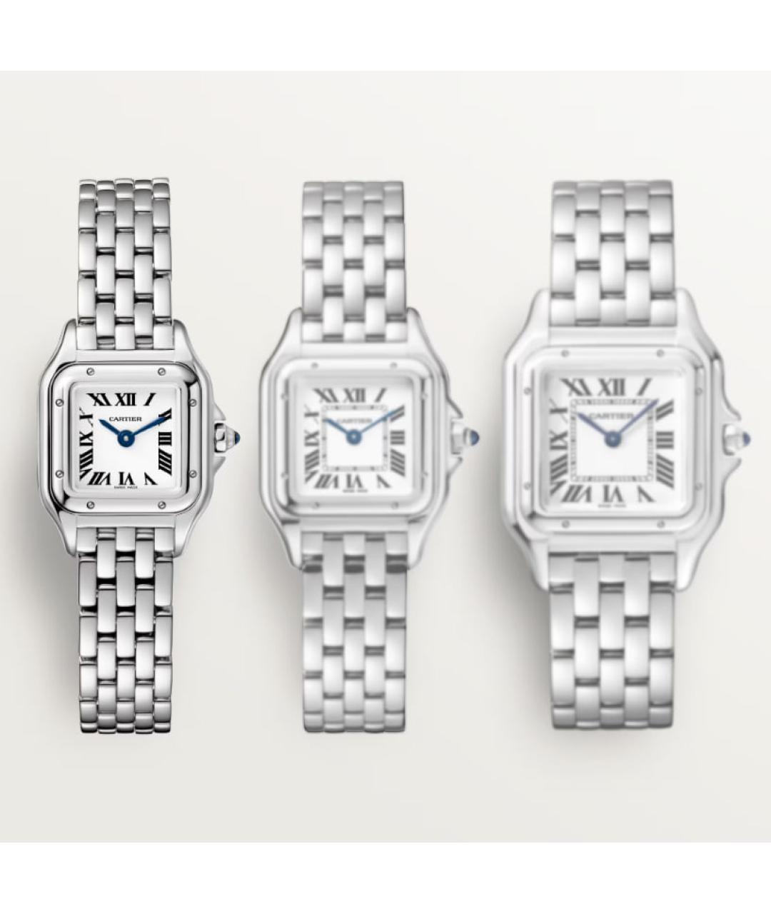 CARTIER Серебряные металлические часы, фото 3
