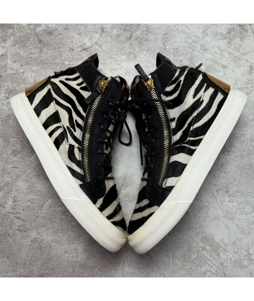 GIUSEPPE ZANOTTI DESIGN Мульти высокие кроссовки / кеды, фото 4