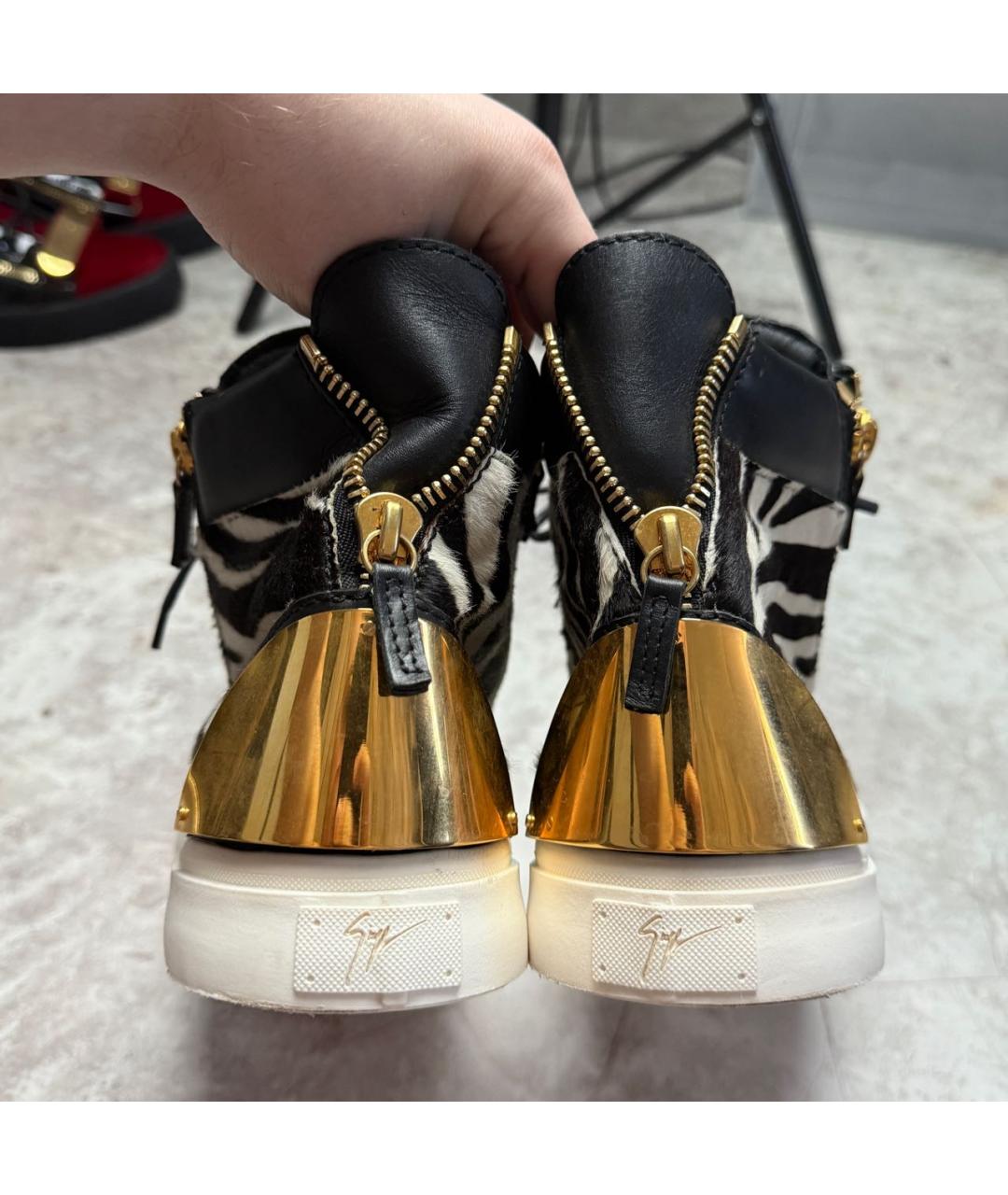 GIUSEPPE ZANOTTI DESIGN Мульти высокие кроссовки / кеды, фото 5